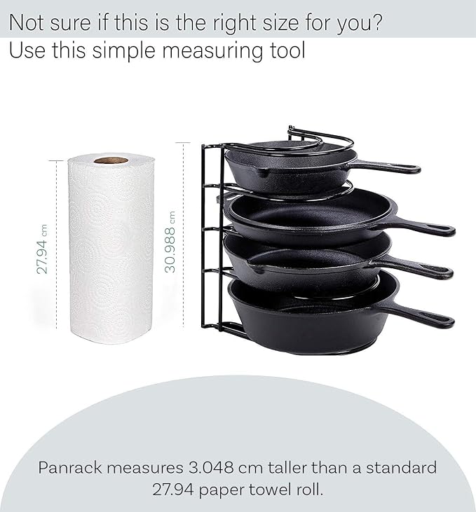 Cuisinel Heavy Duty Pots and Pans Organizer Rack - Image 7
