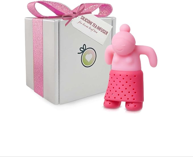 Cute Tea Infuser Girl by DecorChiq