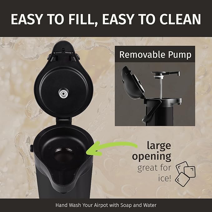 Airpot Coffee Dispenser With Pump, 36 Hours Cold - Image 6