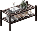 ROMGUAR CRAFT 2 Tier Bamboo Shoe Rack by ROMGUAR+CRAFT