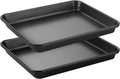 HONGBAKE 2 Pack 9.7X7.5" Toaster Oven Pans by HONGBAKE