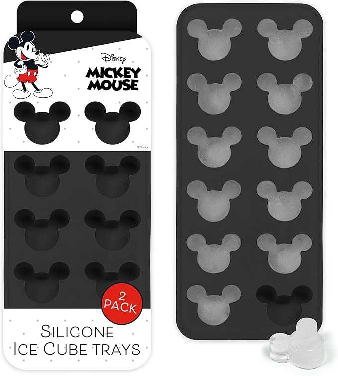 Disney Silicone Ice Cube Tray – 2 Pack Ice Trays by BestBrands