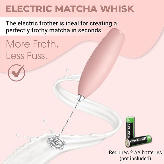Matcha Whisk Set with Matcha Bowl - Image 4