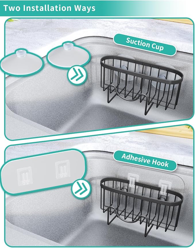 HapiRm Kitchen Sponge Holder for Sink - Image 3