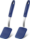 Silicone Cookie Spatula Turner 2 Pack Mini Brownie Spatula Flexible Kitchen by Yetene