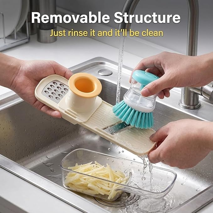5-Piece Garlic Slicer Set for Easy Meal Prep, Garlic Slicer Super Thin - Image 6