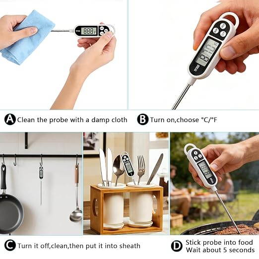 Candy Thermometer Digital Instant Read - Image 5