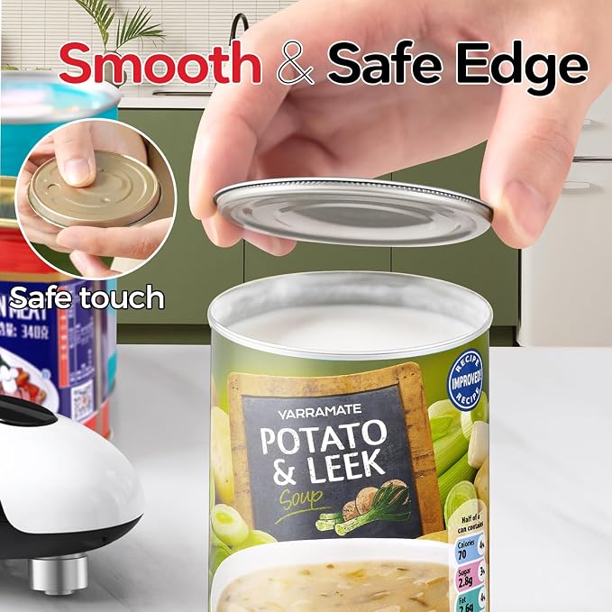 YARRAMATE Electric Can Opener, One Touch Rechargeable Automatic Can Openers - Image 3