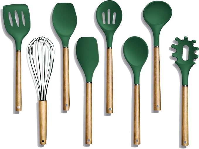 Country Kitchen Non Stick Silicone Utensil Set by CountryKitchen