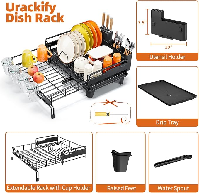 Urackify Dish Drying Rack - Image 7