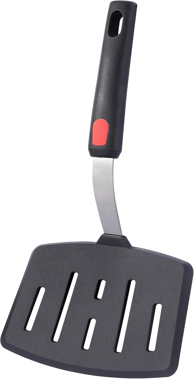 Silicone Wide Spatula, Slotted Turner by Unknown