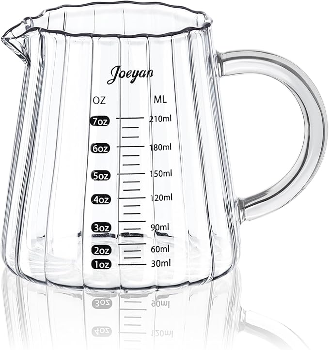 Joeyan 7 oz Glass Measuring Cups by JoeyanHousehold