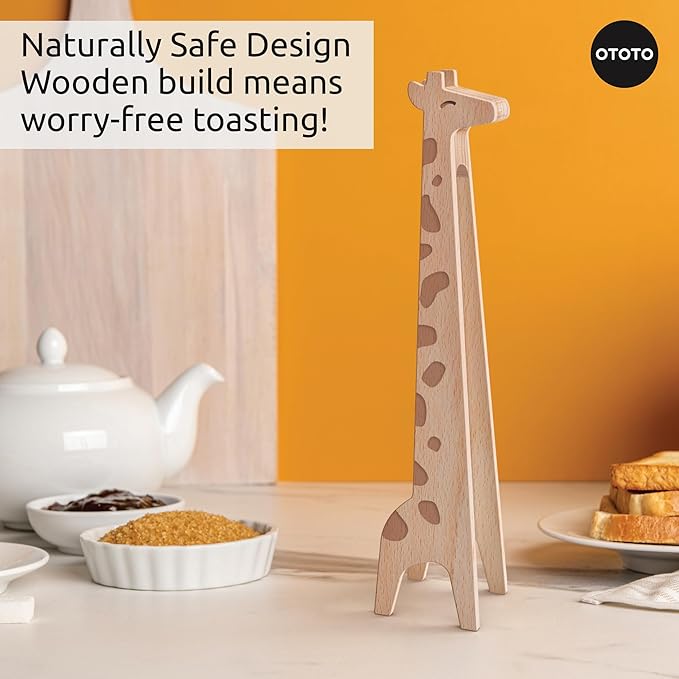 NEW OTOTO Jerry the Giraffe Toaster Tongs - Image 6