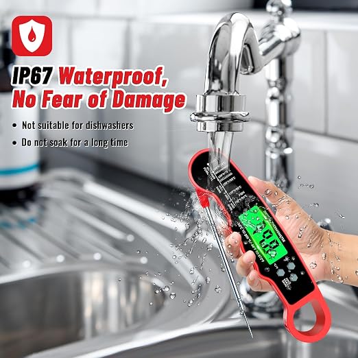 Meat Thermometer Digital, Instant Read Meat Thermometer - Image 5
