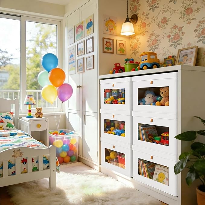 DIMJ Storage Bins with Lids - Image 5