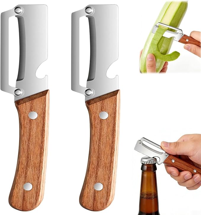 2 Pack Multifunctional Vegetable Peeler, Peelers by Unknown
