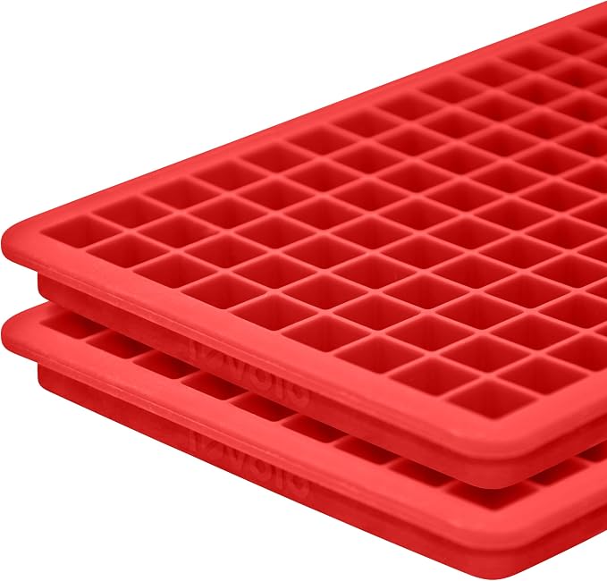 Tovolo Mini Ice Cube Tray with Lid Pack of 2 Small Ice Maker - Image 4