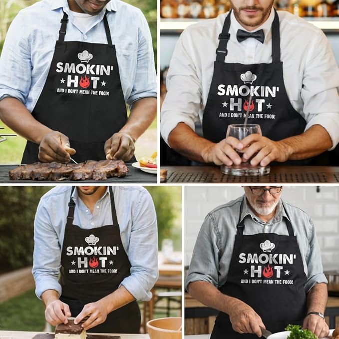 SANDJEST Funny Mens Aprons - Image 7