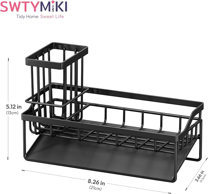 SWTYMIKI Sink Caddy Sponge Holder - Image 7