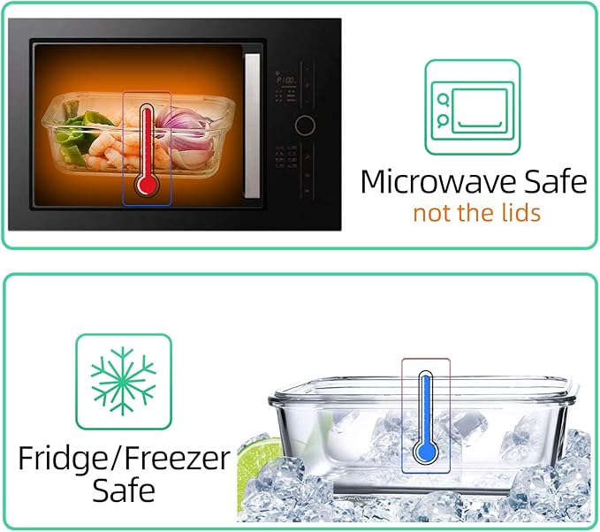 C CREST Glass Containers for Food Storage - Image 5