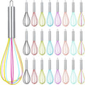 Domensi 24 Pcs 8 Inch Whisks Bulk by Domensi