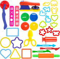 32-Piece Dough Tool Set for Kids – Dough Play Tools by OunNana