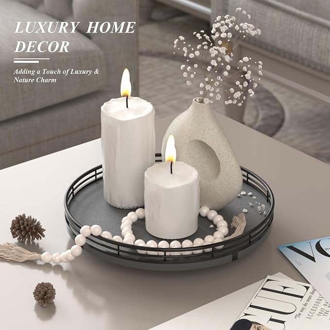Nature Slate Lazy Susan Turntable - Image 5