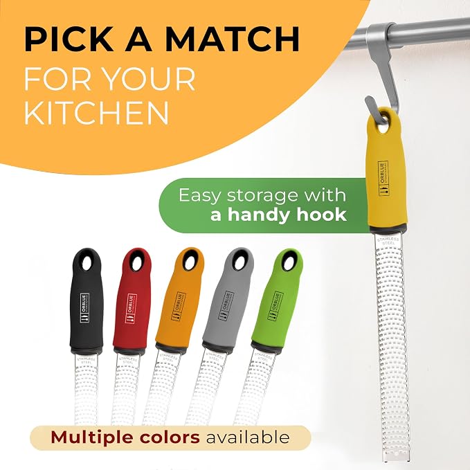 Orblue Lemon Zester & Cheese Grater - Image 6
