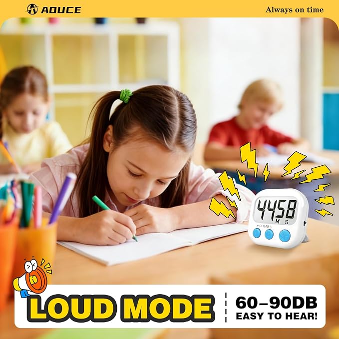 Classroom Timers for Teachers Kids Large Magnetic Digital Timer Teacher - Image 2