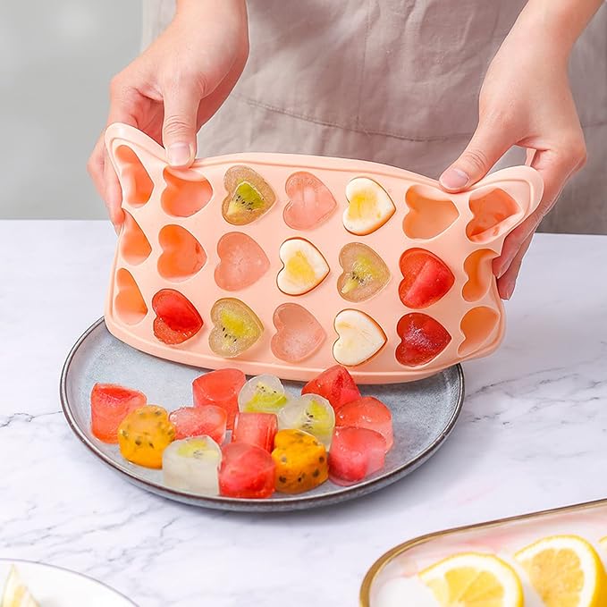 2 Pack Heart Shpaed Ice Cube Trays - Image 6