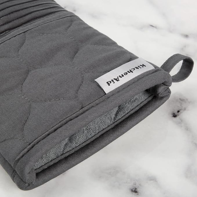 KitchenAid Quilted Cotton Terry Cloth Oven Mitt, Pot Holder, Kitchen Towel - Image 7