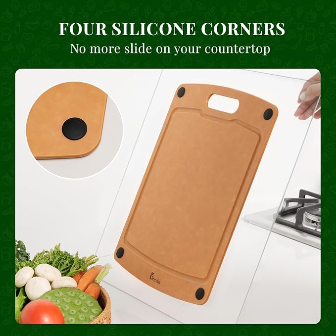 Kikcoin Wood Cutting Board, Cutting Boards - Image 5