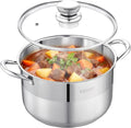 VEVOR Stainless Steel Stock Pot, 8QT Stainless Steel Stockpot by VEVOR
