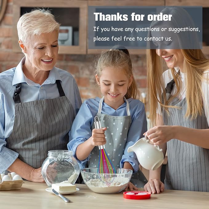 OYV Silicone Whisk, Professional Whisks - Image 6