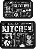 Dish Drying Mat for Kitchen Counter 2 Pack by Unknown