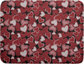 Valentines Day Dish Drying Mat for Kitchen Counter 24x18 Inch Love Drying Mat by Trongr