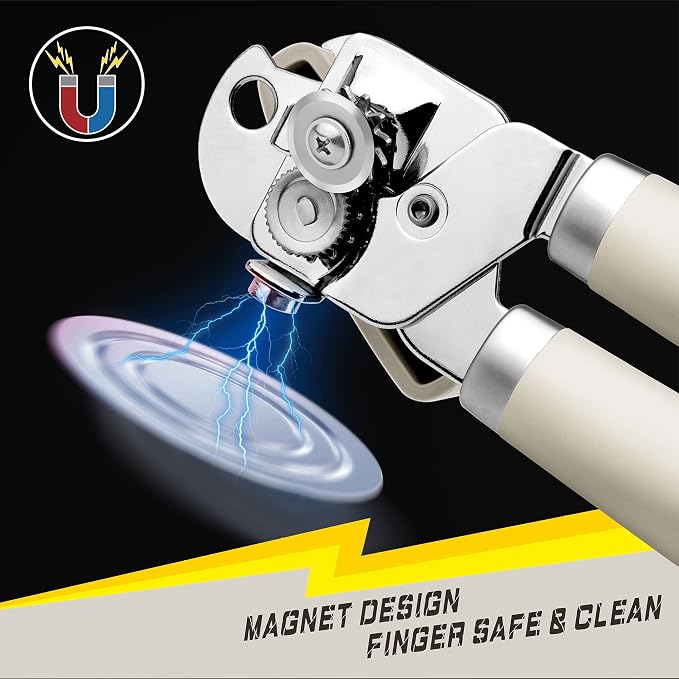 PrinChef Can Opener Manual, Can Tin Bottle Opener - Image 2
