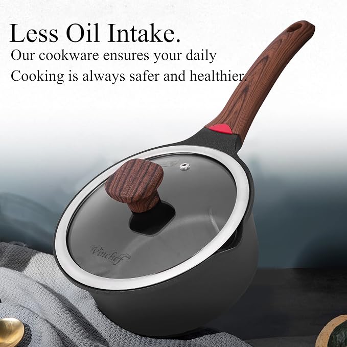 Vinchef 2qt Nonstick Sauce Pan - Image 8