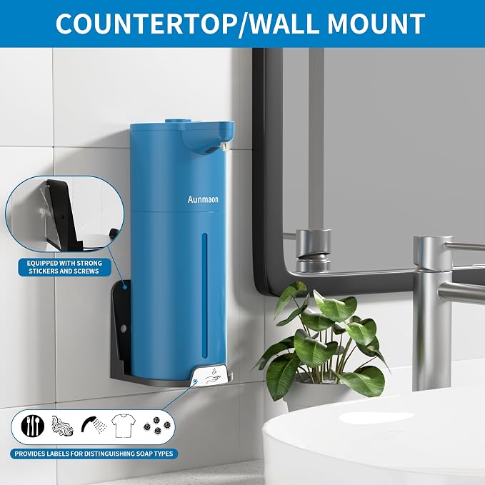 Automatic Soap Dispenser Touchless, Hands-Free, Long Battery Life, Compatible - Image 3