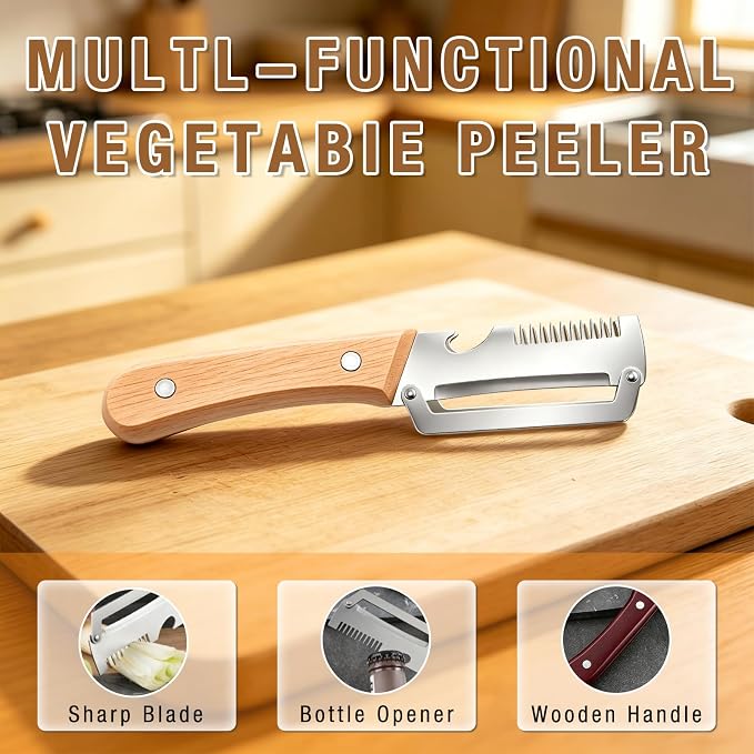 2 Pack Multifunctional Vegetable Peeler - Image 3