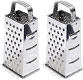 Norpro 4-Sided Stainless Steel Grater 8.25" Tall by Norpro