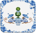 Chinoiserie Dish Drying Mat by Unknown