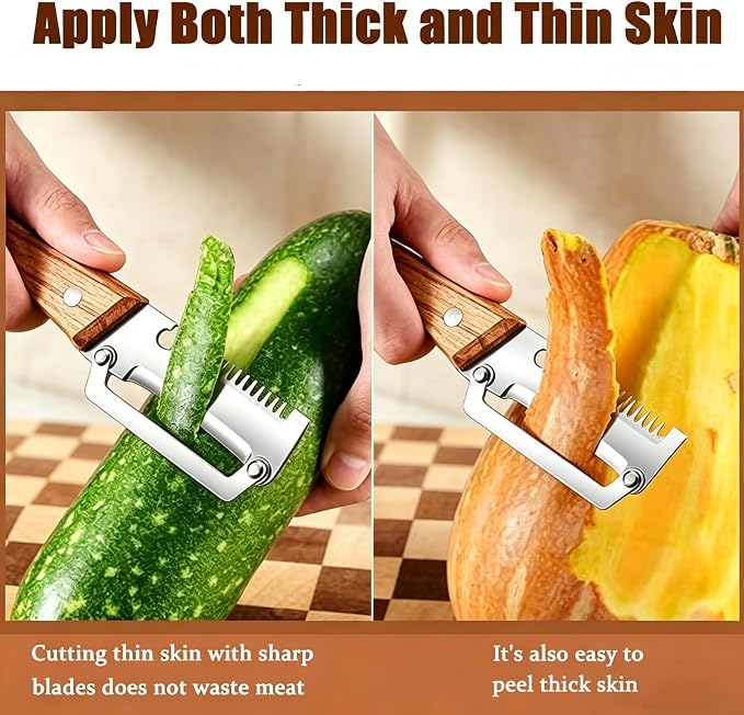 2PCS Multi-Functional Vegetable Peeler - Image 5