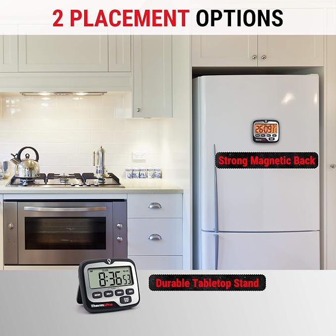 TempPro TM01 Kitchen Timers for Cooking - Image 6