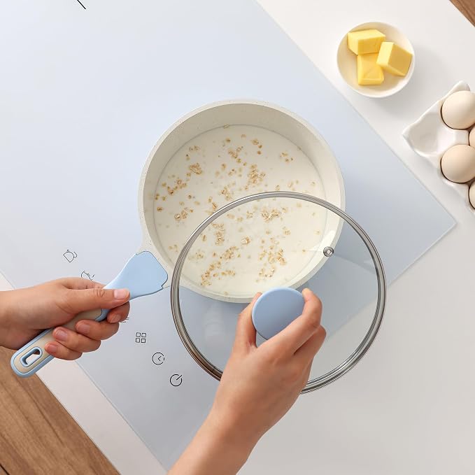 SENSARTE White Ceramic Nonstick Saucepan - Image 6