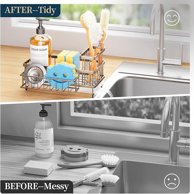 Consumest Sponge Holder for Kitchen Sink - Image 7
