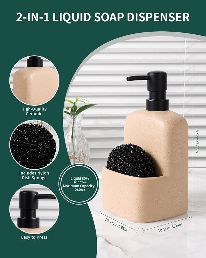 BosilunLife Dish Soap Dispenser - Image 2