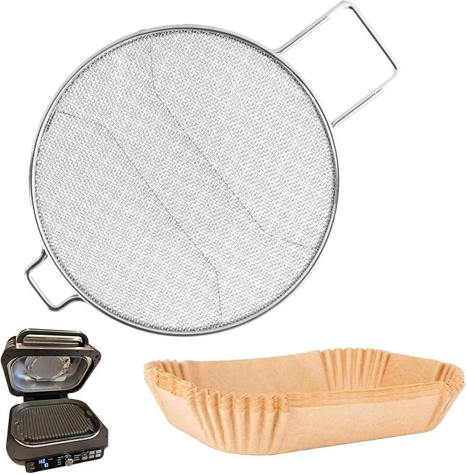 Splatter Shield & 100PCS Paper Liners by WEBROIL