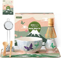 Clay&Fire Matcha Whisk Set，9 Pcs Ceramic Matcha Set, 15 OZ Matcha Bowl by FocusonMatchaWhiskSet