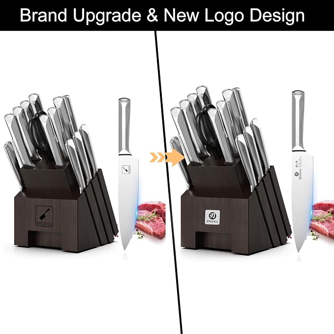 imarku Knife Set, Ultra Sharp Kitchen Knife Set - Image 8